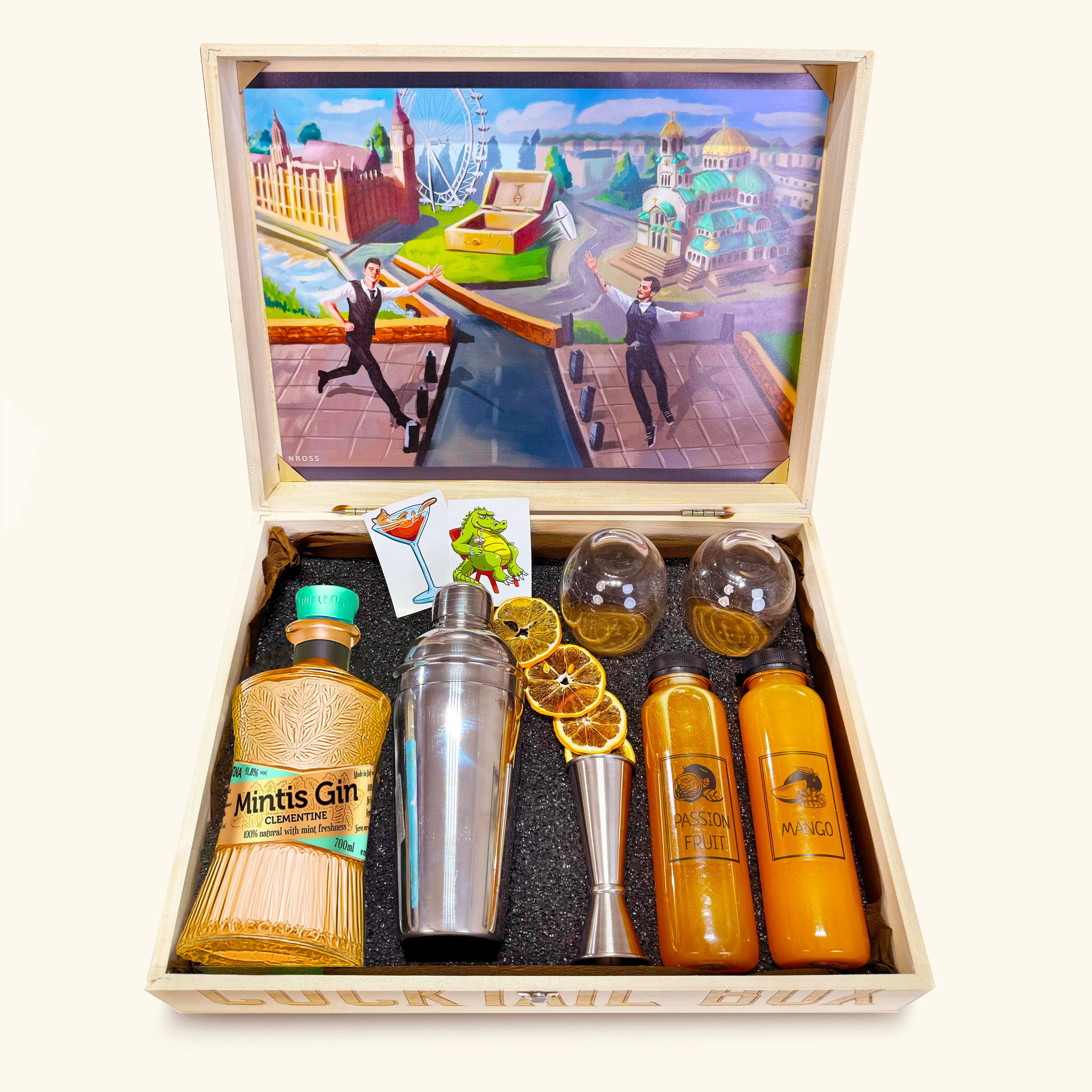From London to Sofia - Cocktail Box с Джин