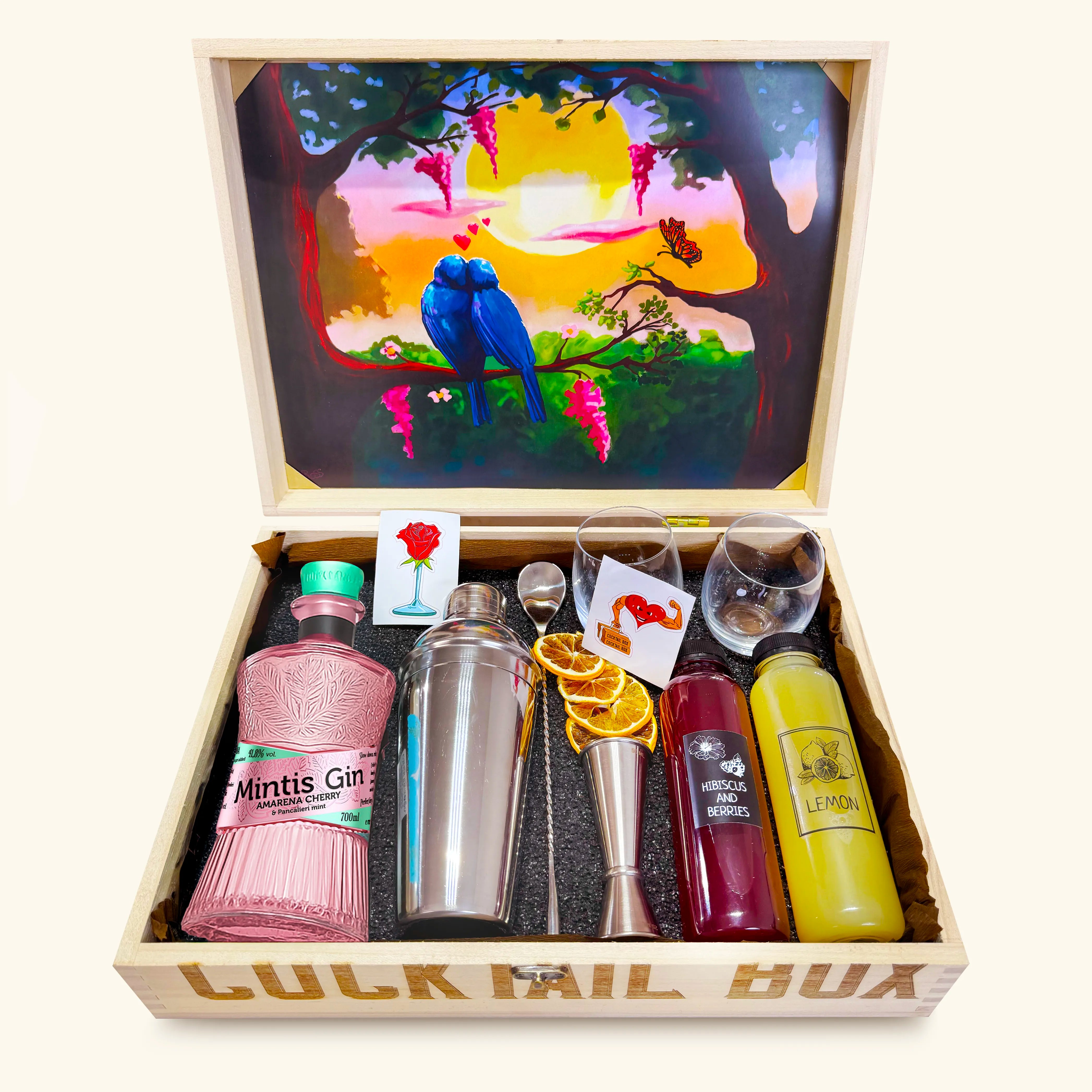 Love is in the air - Cocktail Box с джин
