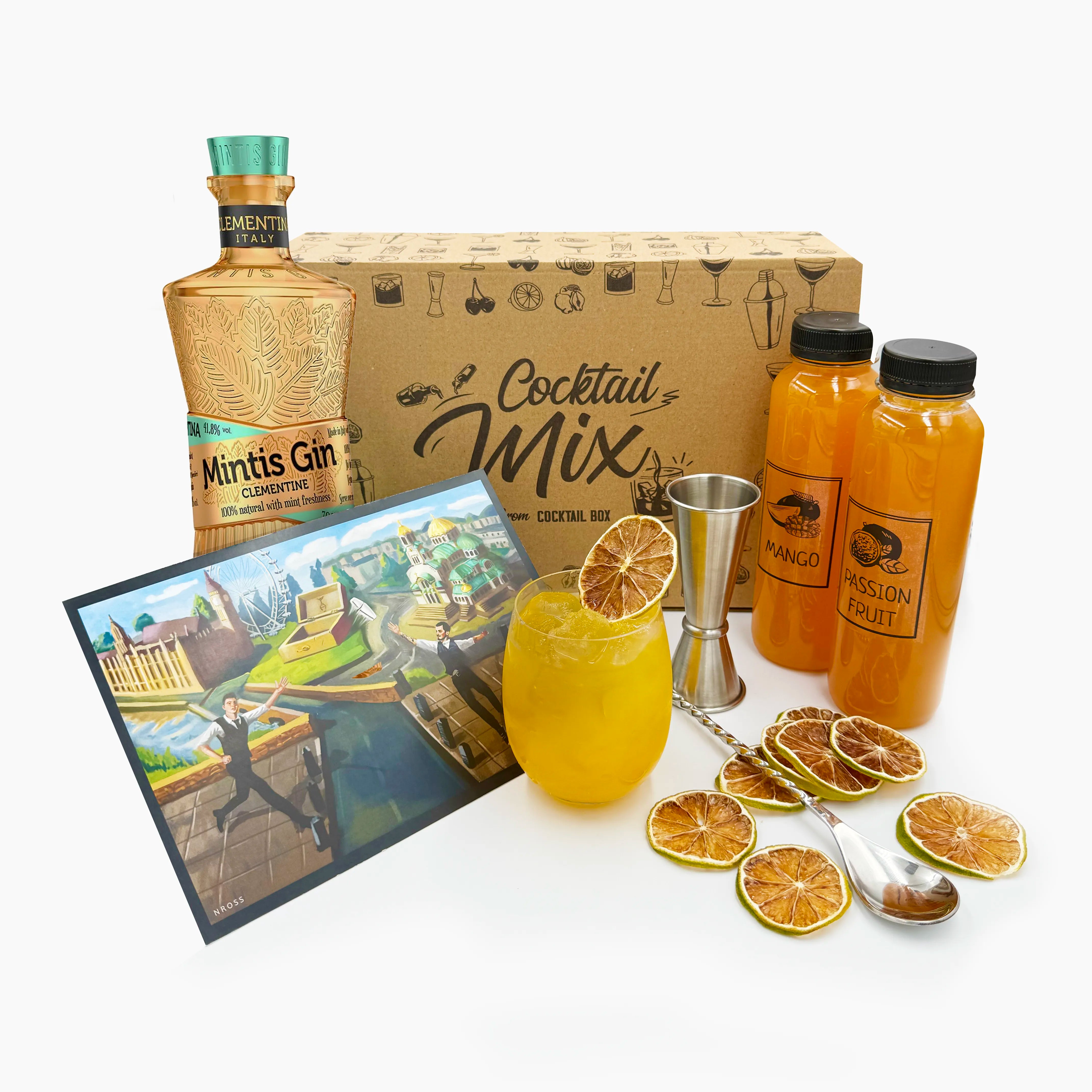 From London to Sofia - Cocktail Mix с Джин