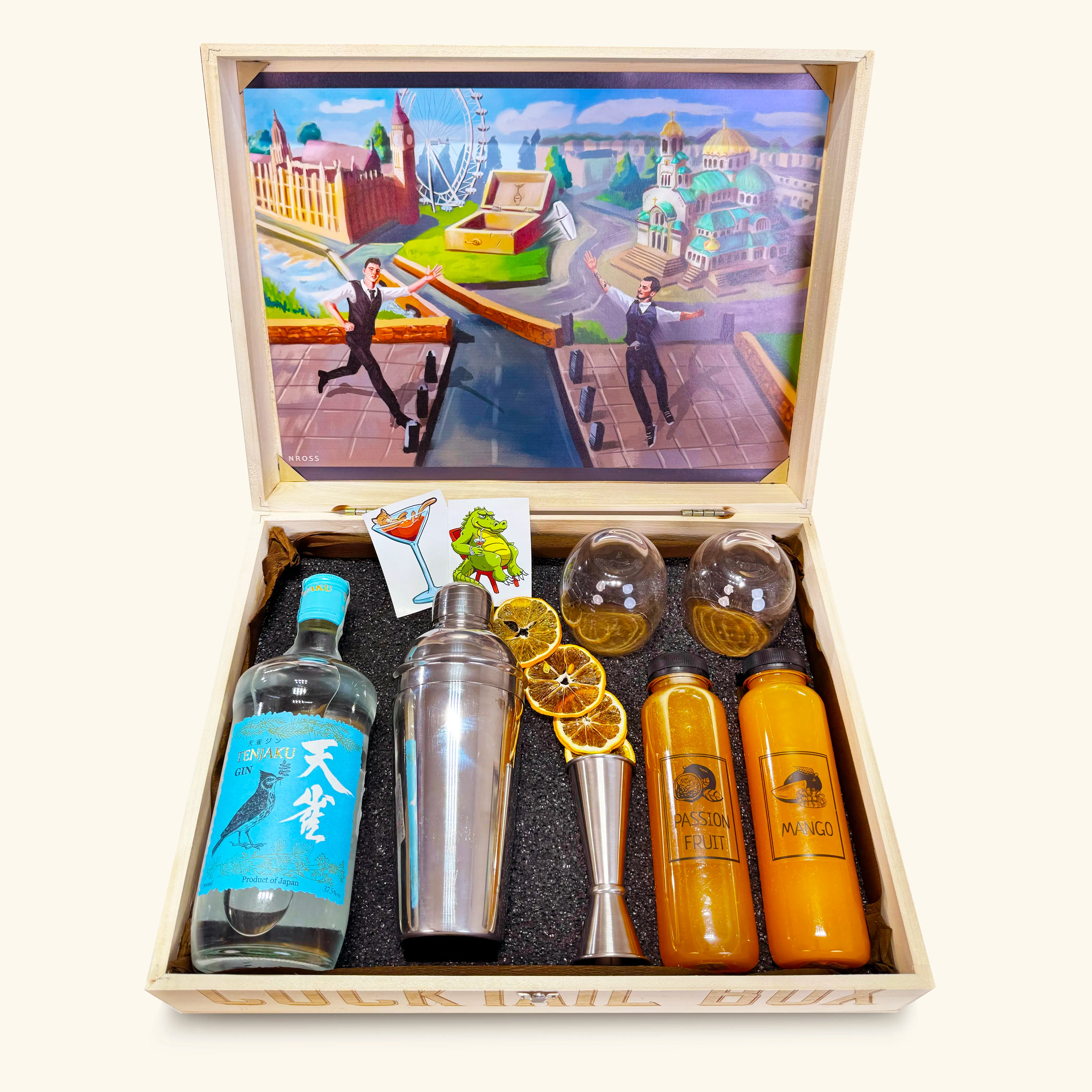 From London to Sofia - Cocktail Box с Джин