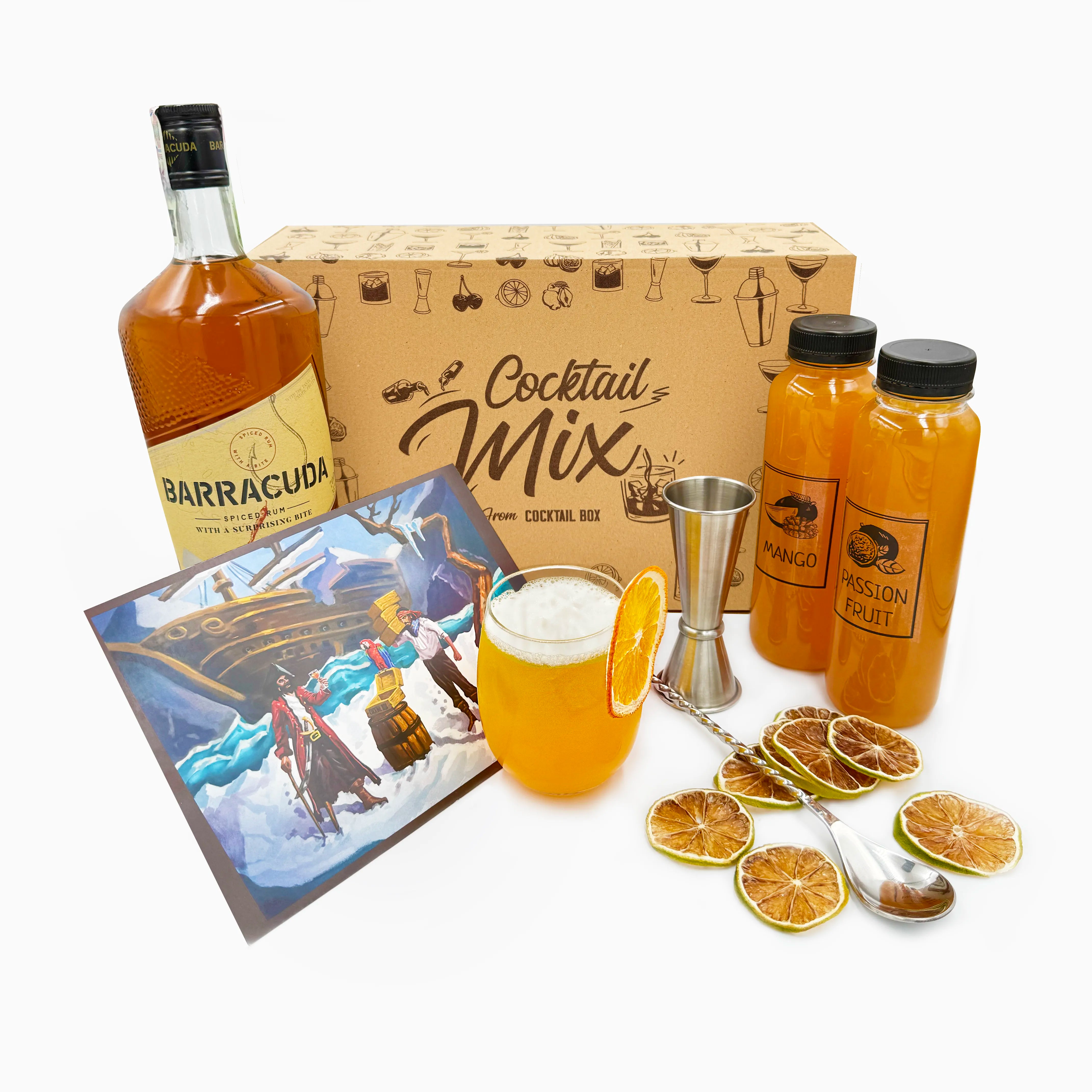 Caribbean storm - Cocktail Mix с ром